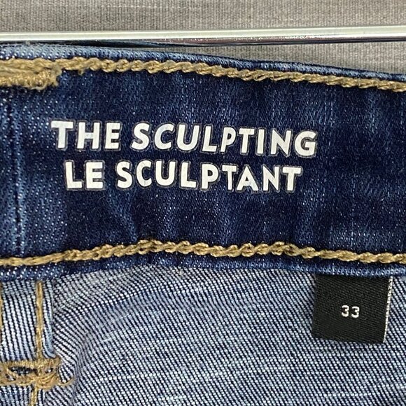 R Jeans The Sculpting Mid Rise Stretchy Size 33 Skinny Jeans - Picture 6 of 11